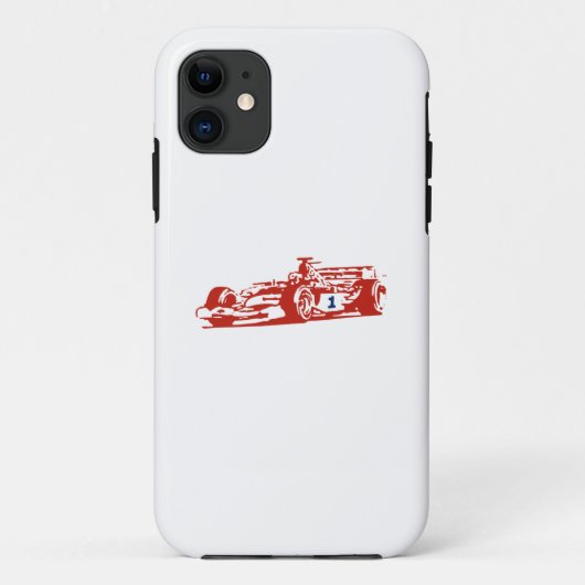 Auto Racing Cool Illustration Case-Mate iPhone Hülle (Rückseite)