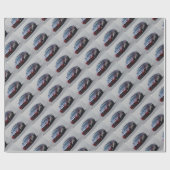 Auto Racing Geschenkpapier (Flach)