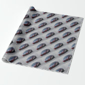 Auto Racing Geschenkpapier (Ungerollt)