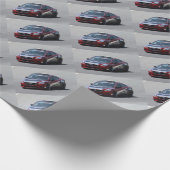 Auto Racing Geschenkpapier (Ecke)