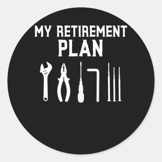 Auto Racing Men Quotes für Retiree Vater Runder Aufkleber (Vorderseite)