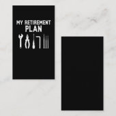 Auto Racing Men Quotes für Retiree Vater Visitenkarte (Vorne/Hinten)