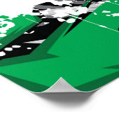 Auto Racing Poster (Ecke)