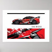 Auto Racing Poster (Vorne)