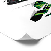 Auto Racing Poster (Ecke)