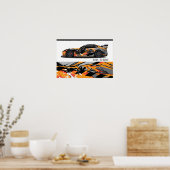 Auto Racing Poster (Küche)