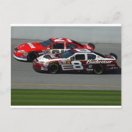 Auto Racing Postkarte
