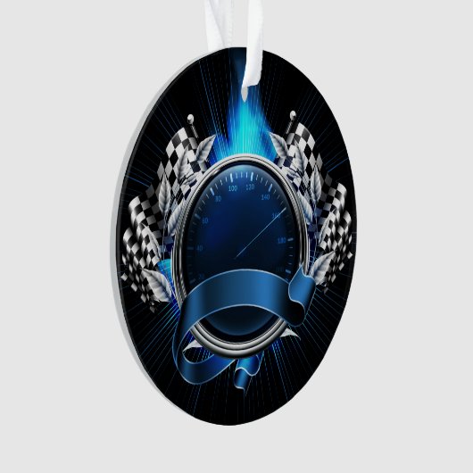 Auto Racing - Race Car Driver Ornament (Vorderseite)