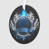 Auto Racing - Race Car Driver Ornament (Vorderseite)