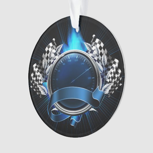 Auto Racing - Race Car Driver Ornament (Vorderseite)