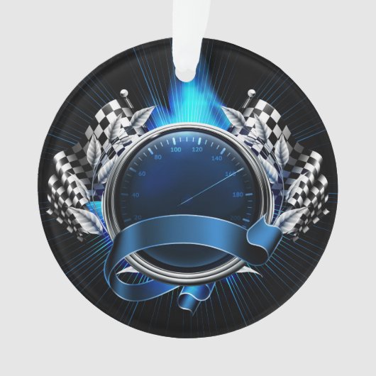 Auto Racing - Race Car Driver Ornament (Vorderseite)