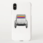 Auto + Regenbogen iPhone Hülle (Rückseite)