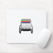 Auto + Regenbogen Mousepad (Mit Mouse)