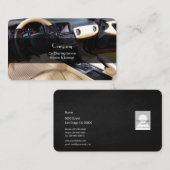 Auto-Reinigungs-Service Visitenkarte (Vorne/Hinten)