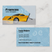 Auto-Reinigungs-Visitenkarten Visitenkarte (Vorne/Hinten)