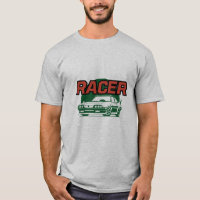 Auto-Rennfahrer-Männer-T-Shirt