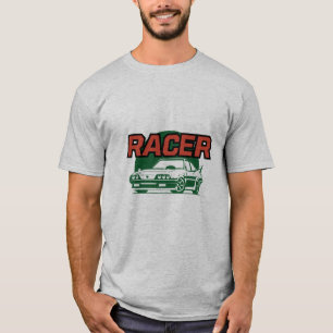 Auto-Rennfahrer-Männer-T-Shirt T-Shirt