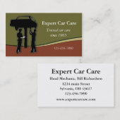 Auto Repair Shop Visitenkarte (Vorne/Hinten)