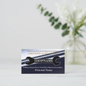 Auto Repair Shop Visitenkarte (Stehend Vorderseite)