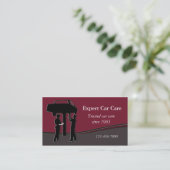 Auto Repair Shop Visitenkarte (Stehend Vorderseite)