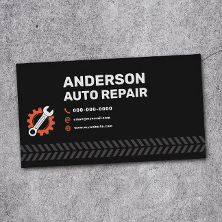 Auto Repair Visitenkarte