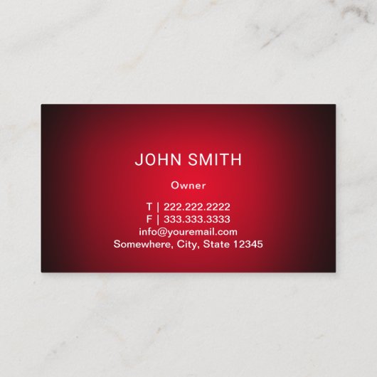 Auto Reparatur Auto & Motorrad Visitenkarte (Rückseite)