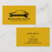 Auto Reparatur Auto & Schraubenzieher Automotive M Visitenkarte (Vorne/Hinten)