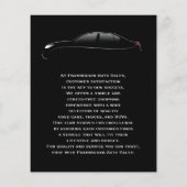 Auto-Reparatur Auto-Service Flyer Vorlage (Hinten)