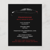Auto-Reparatur Auto-Service Flyer Vorlage (Vorne)