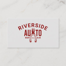 Auto-Reparatur einfache Zangen-Tool rot & grau Visitenkarte