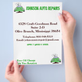 Auto Reparatur Flyer (Hand)