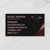 Auto-Reparatur für Kupferkabelautos Visitenkarte (Rückseite)