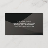 Auto-Reparatur-Logo | Sportwagen Visitenkarte (Rückseite)