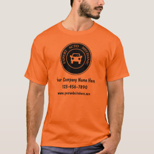 Auto-Reparatur-Logo-Vorlage-Shirts T-Shirt