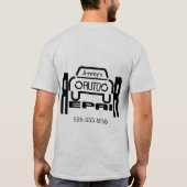 Auto-Reparatur | personalisiert T-Shirt (Rückseite)