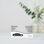 Auto Reparatur-Visitenkarten Visitenkarte (Stehend Vorderseite)