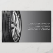 Auto-Reparatur von Reifen Flyer (Hinten)