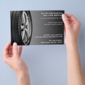 Auto-Reparatur von Reifen Flyer (Handgriff)