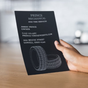 Auto-Reparatur von Reifen Flyer