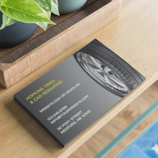 Auto-Reparatur von Reifen Flyer