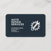 Auto-Reparaturdienste Visitenkarte (Vorderseite)