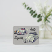 Auto-Reparaturen Visitenkarte (Stehend Vorderseite)