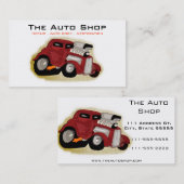 Auto-Reparaturkarte Visitenkarte (Vorne/Hinten)