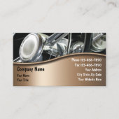 Auto Reparaturmechanik-Visitenkarten Visitenkarte (Vorderseite)