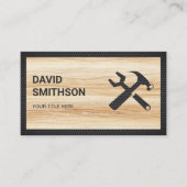 Auto-Reparaturmechanismus für Leichtholz-Körner Visitenkarte (Vorderseite)