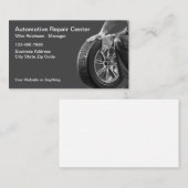 Auto-Reparaturservice Einfache Visitenkarten Visitenkarte (Vorne/Hinten)