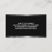 Auto-Reparaturservice-Logo | Kräne und Getriebe Visitenkarte (Rückseite)