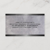 Auto-Reparaturservice-Logo | Mechanische Technik Visitenkarte (Rückseite)