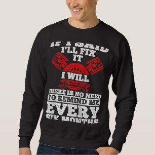 Auto-Reparaturwerkzeuge für Mens-Tuning-Fahrzeuge Sweatshirt