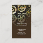 AUTO RIMS, FOTO-Visitenkarten Visitenkarte (Rückseite)